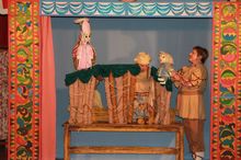 Артисты Брянского театра кукол посетили детский оздоровительный лагерь «Ровесник»